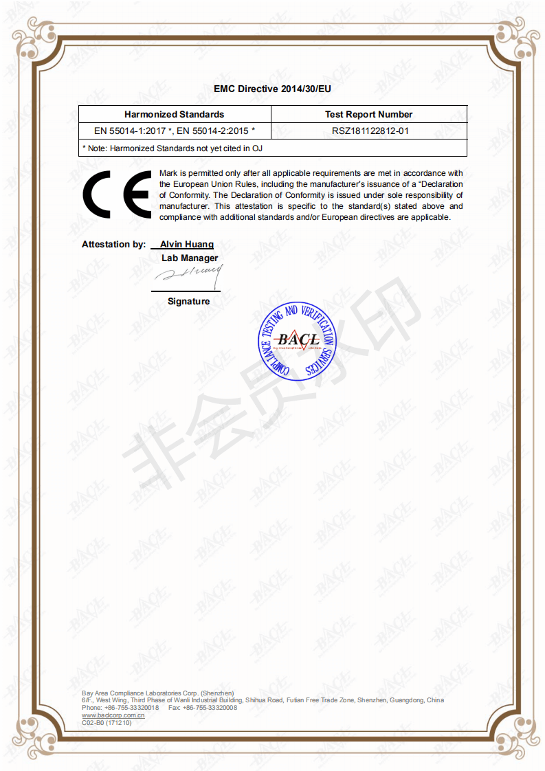 CE(EMC) Certificate-1-1 CE(EMC) Certificate-1-1