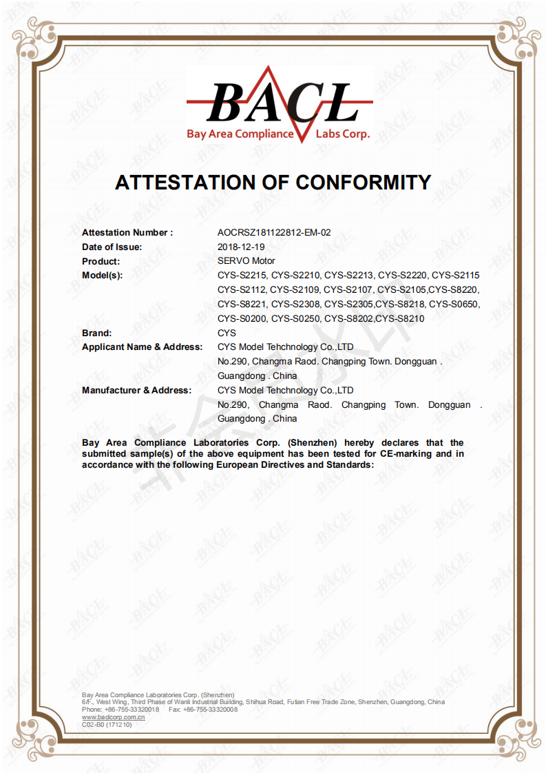 CE(EMC) Certificate-1 CE(EMC) Certificate-1