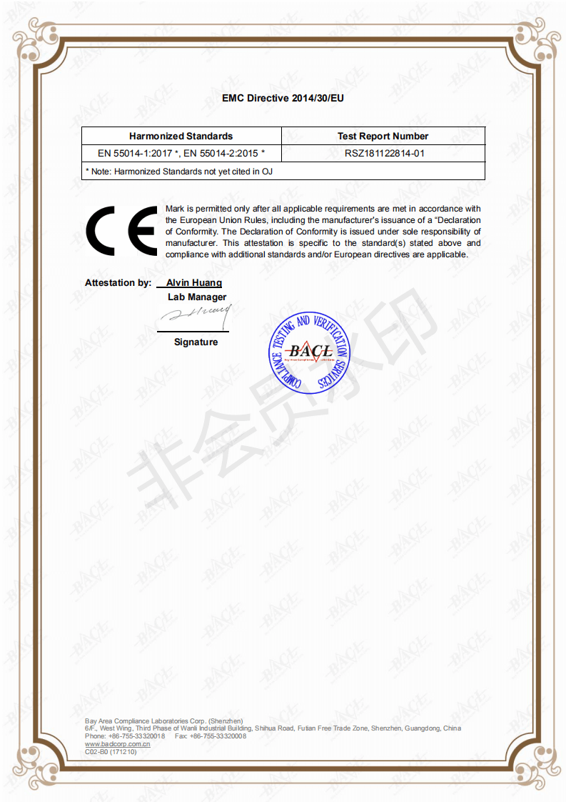 CE(EMC) Certificate-2-1 CE(EMC) Certificate-2-1